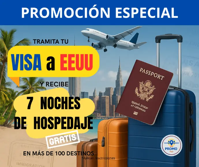 promocion al contratar la asesoria para la visa a Estados Unidos