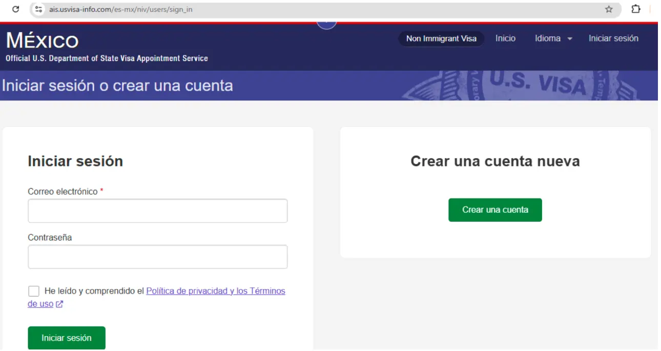 Como Adelantar la Cita paso 1